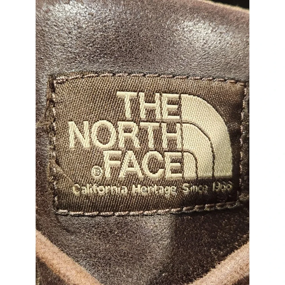 The North Face Shoes Mens‎ Size 11.5 Brown Leather Chukka Sneakers NF0A2T4J
